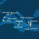 Italia, Grecia, Malta, Isole Baleari, Spagna, Francia