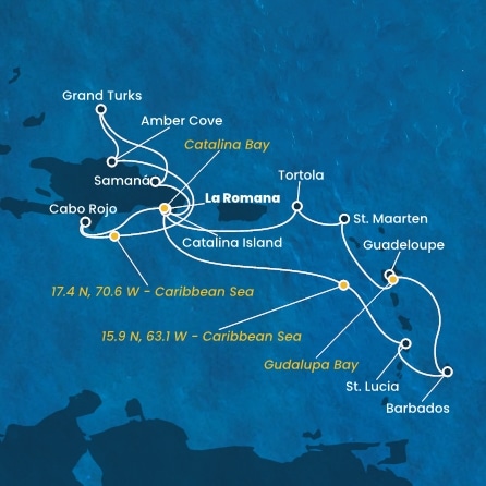 Repubblica Dominicana, Isole Turks, Antille, Isole Vergini