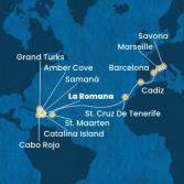 Repubblica Dominicana, Isole Turks, Antille, Isole Canarie, Spagna, Francia, Italia