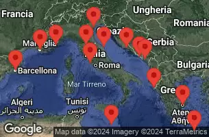 Grecia, Croazia, Italia, Montenegro, Malta, Monaco, Francia, Spagna