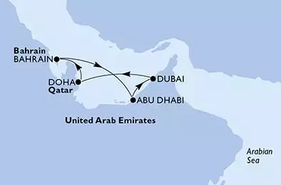 Abu Dhabi,Dubai,Dubai,Doha,Bahrain,Abu Dhabi