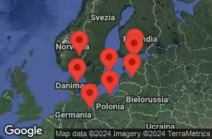  NORWAY, DENMARK, GERMANY, POLAND, SWEDEN, LATVIA, FINLAND, ESTONIA